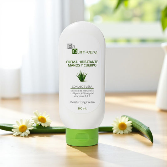 Crema Hidratante Manos y Cuerpo con Aloe Vera